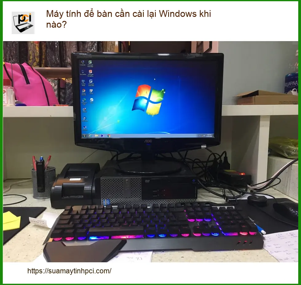 PC Máy tính để bàn cần cài lại Windows khi nào? – Tư vấn chuyên gia