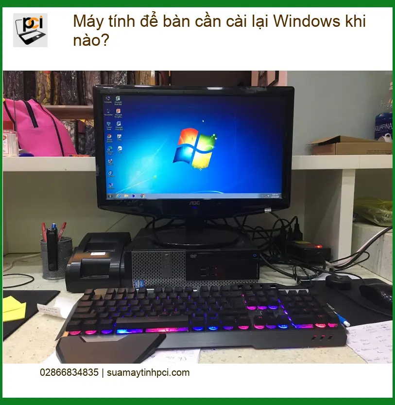 PC Máy tính để bàn cần cài lại Windows khi nào? – Tư vấn từ chuyên gia
