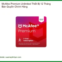 Antivirus McAfee Premium Unlimited 12 Tháng - Cài Nhanh Tại TPHCM