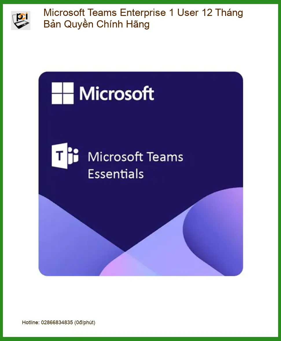 Bản Quyền Microsoft Teams Enterprise - Cài Đặt Nhanh TPHCM