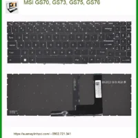 Bàn phím Laptop MSI GS70, GS73, GS75, GS76 - Thay Lấy Ngay - Giá Rẻ TPHCM