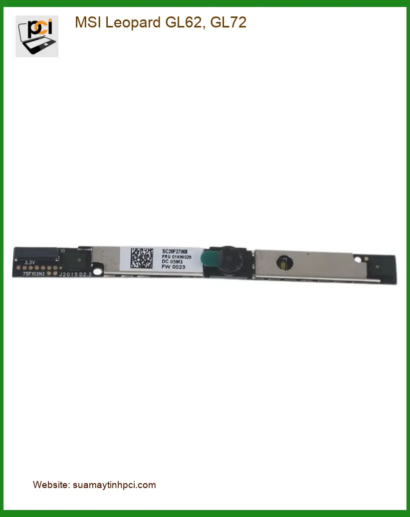 Thay Webcam Laptop MSI GL62 GL72 - Lấy Liền Giá Rẻ TPHCM