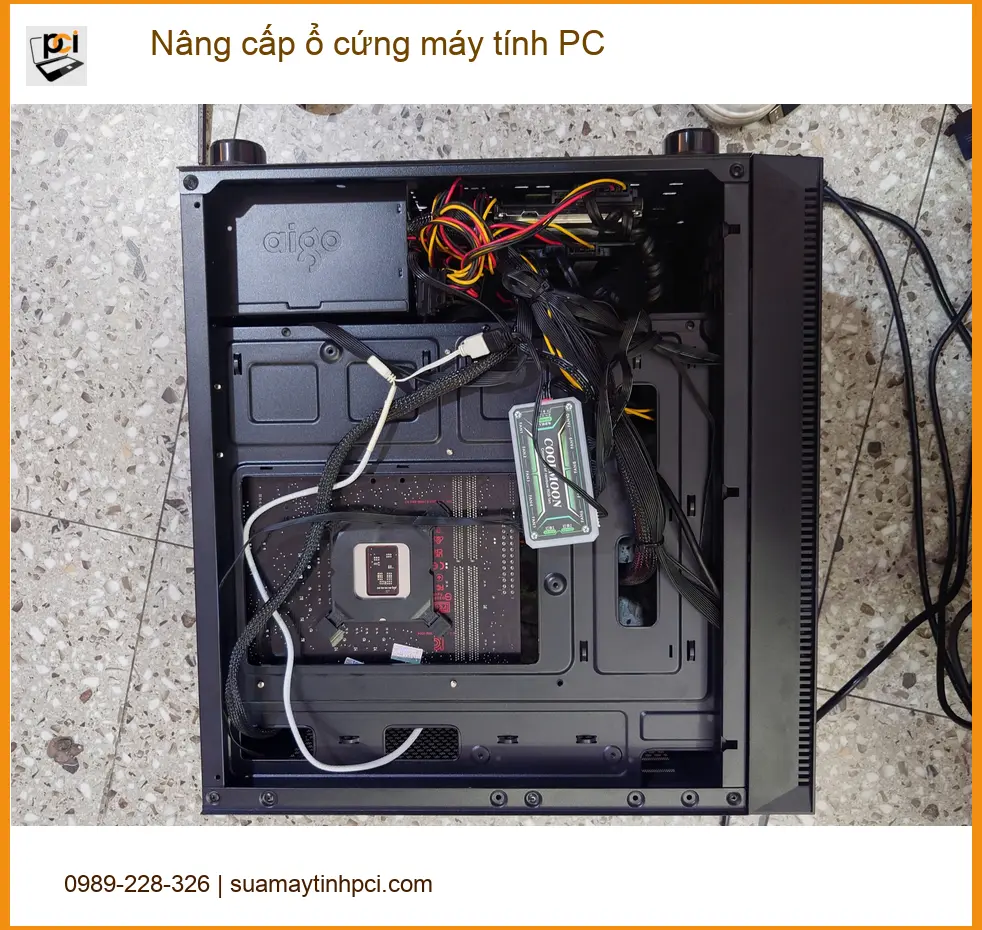 Anh Quân ở Quận 7 cần dịch vụ nâng cấp ổ cứng máy tính PC lấy ngay