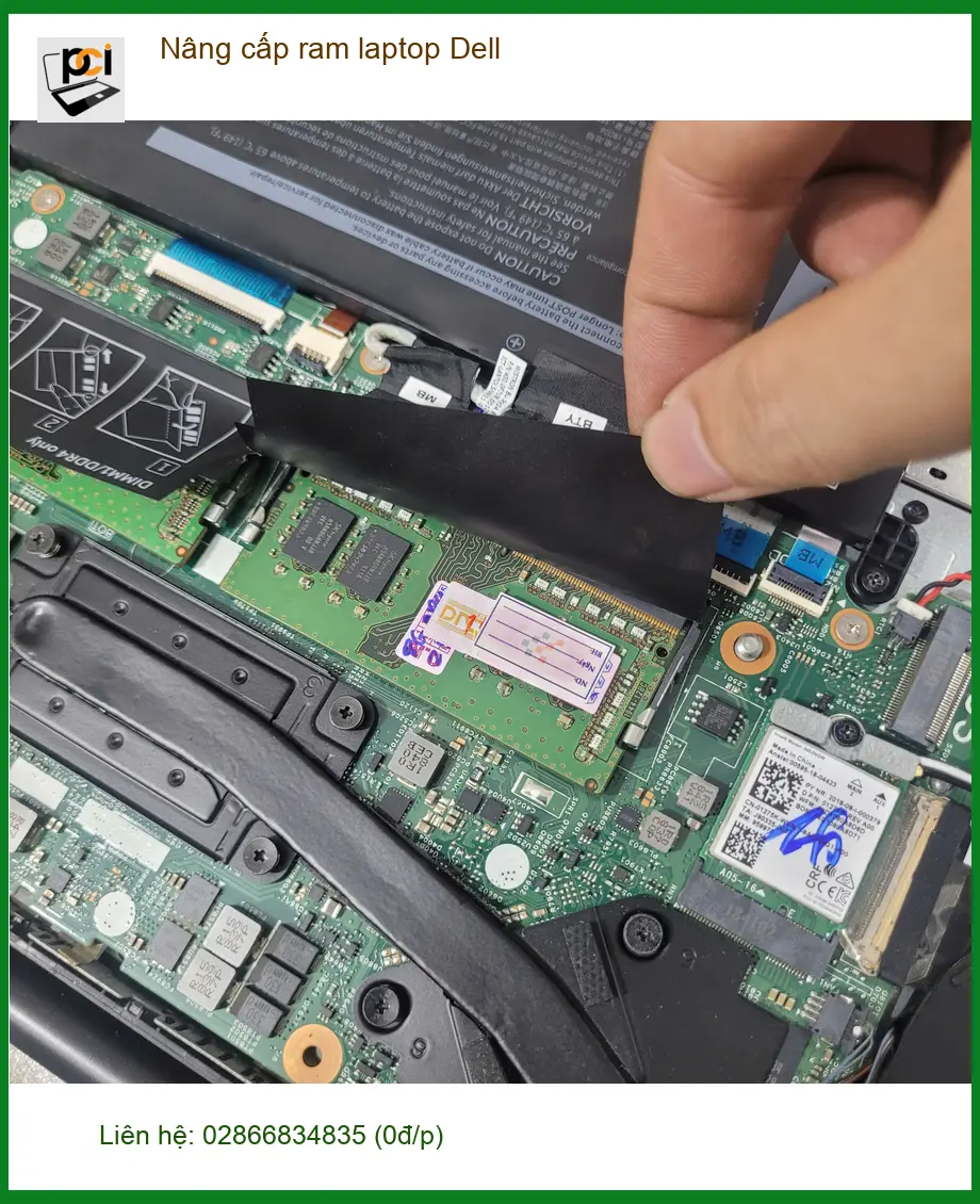 Chị Thúy kế toán tìm chỗ nâng cấp ram laptop Dell Quận Tân Bình lấy ngay ảnh thực tế 1