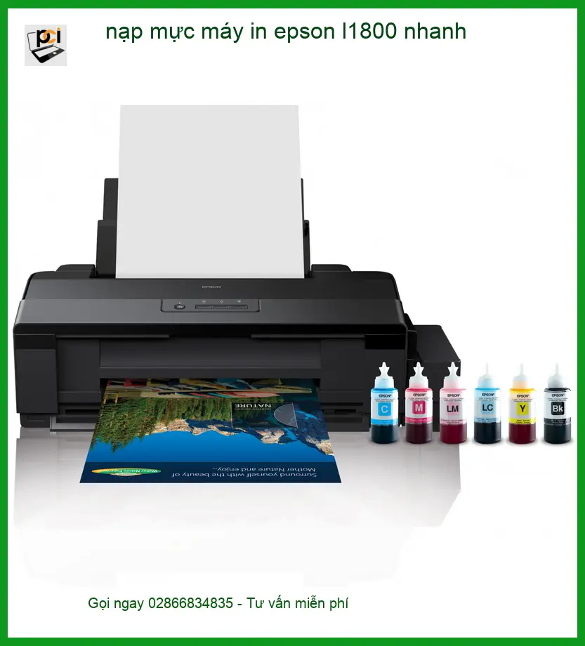 Sửa Chữa Nạp Mực Máy In Epson L1800 Tận Nơi – Thợ Đổ Nhanh