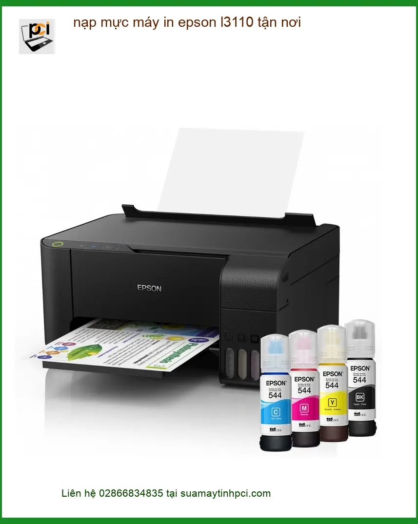 Nạp mực máy in Epson L3110 tận nơi – Thợ đổ mực nhanh giá rẻ