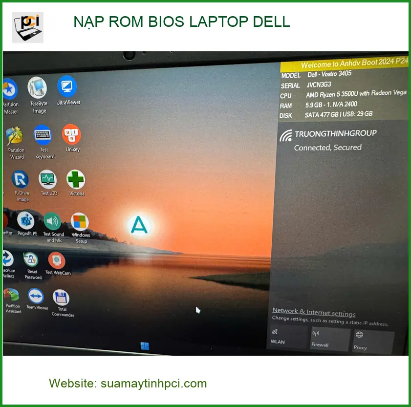 Dịch vụ nạp rom bios laptop Dell Quận Tân Bình - Anh Hải sửa lỗi sau cập nhật ảnh thực tế 1