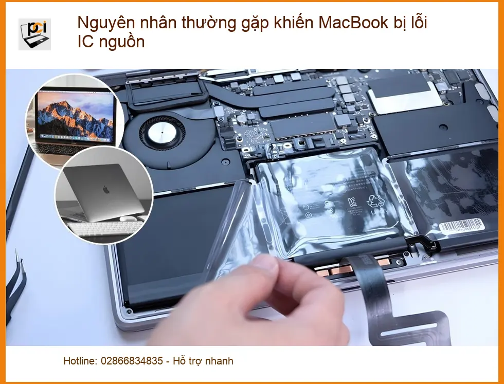 Macbook Nguyên nhân thường gặp lỗi IC nguồn – Trung tâm hỗ trợ gần đây