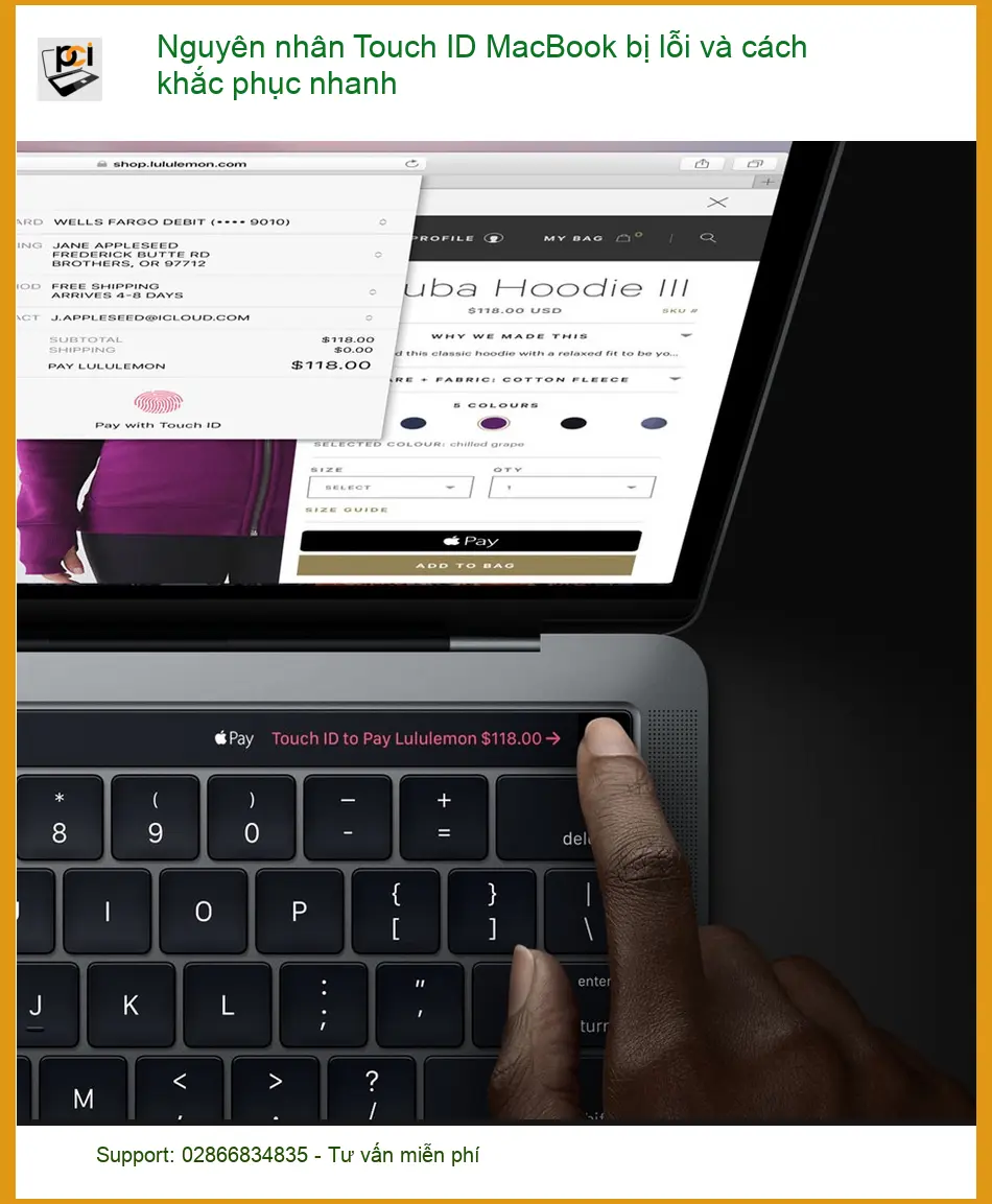 Macbook Nguyên nhân Touch ID MacBook bị lỗi và cách khắc phục nhanh – Địa chỉ sửa uy tín