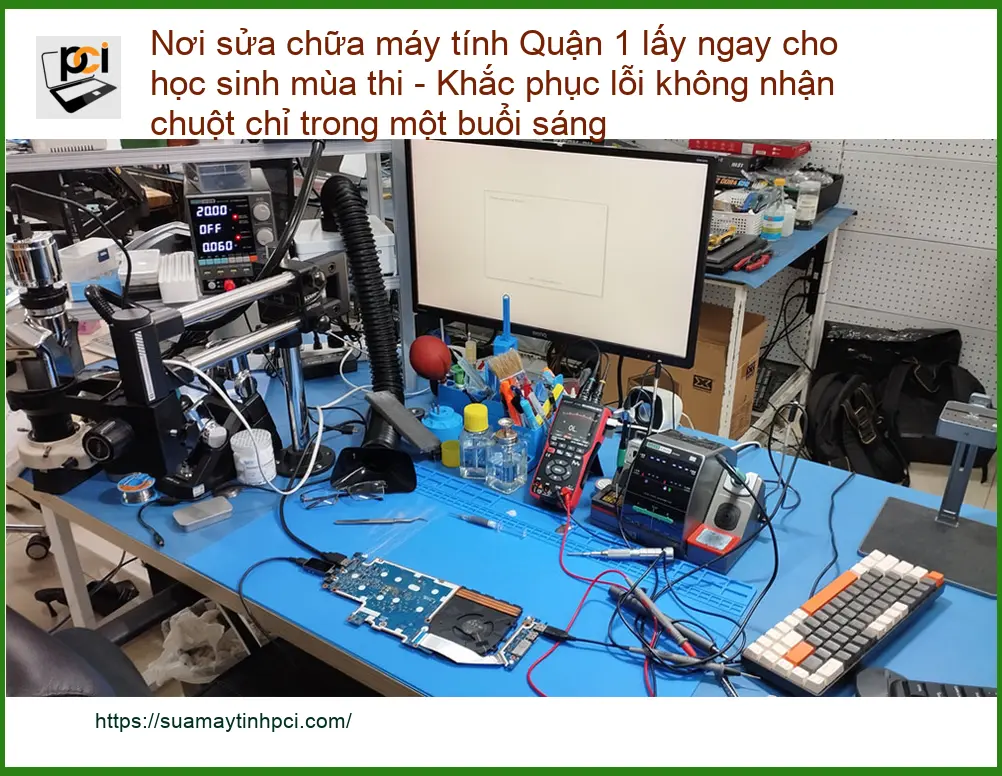 Sửa máy tính Quận 1 lấy ngay – Lỗi chuột: Trung tâm hỗ trợ gần đây