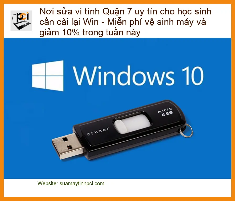 Sửa máy tính Quận 7 cài Win cho học sinh – Trung tâm hỗ trợ gần đây