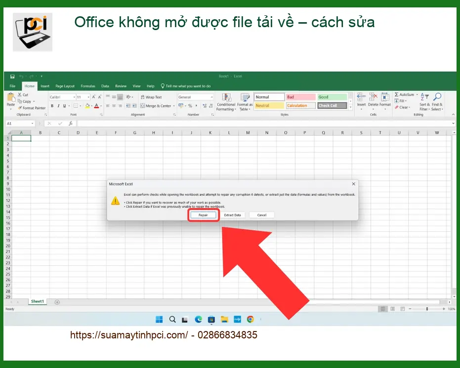 Văn phòng Office không mở được file tải về – cách sửa – Trung tâm hỗ trợ