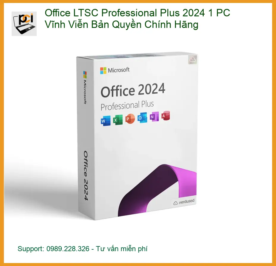 Cài Office LTSC Pro Plus Vĩnh Viễn - Dịch Vụ Tại TPHCM Giá Rẻ