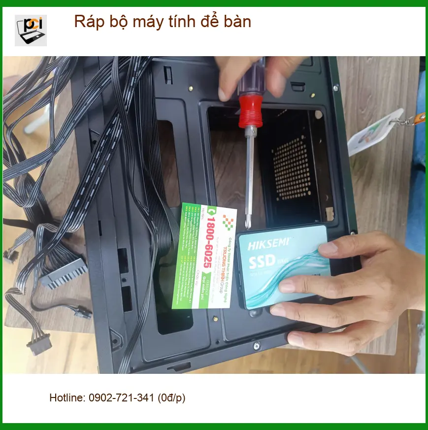 Dịch vụ Ráp bộ máy tính để bàn Quận Tân Phú uy tín Anh Đức đã tin chọn ảnh thực tế 1