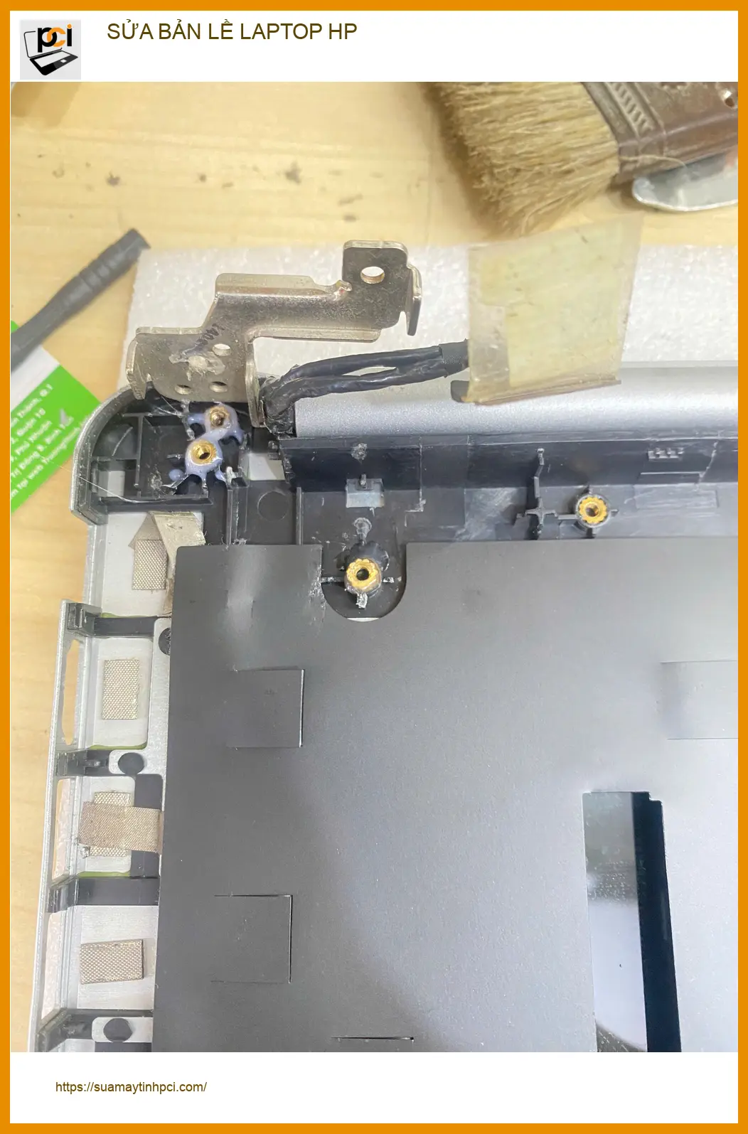 Sửa bản lề laptop HP lấy liền Gò Vấp – Chị Nguyệt Ánh chuyên viên truyền thông