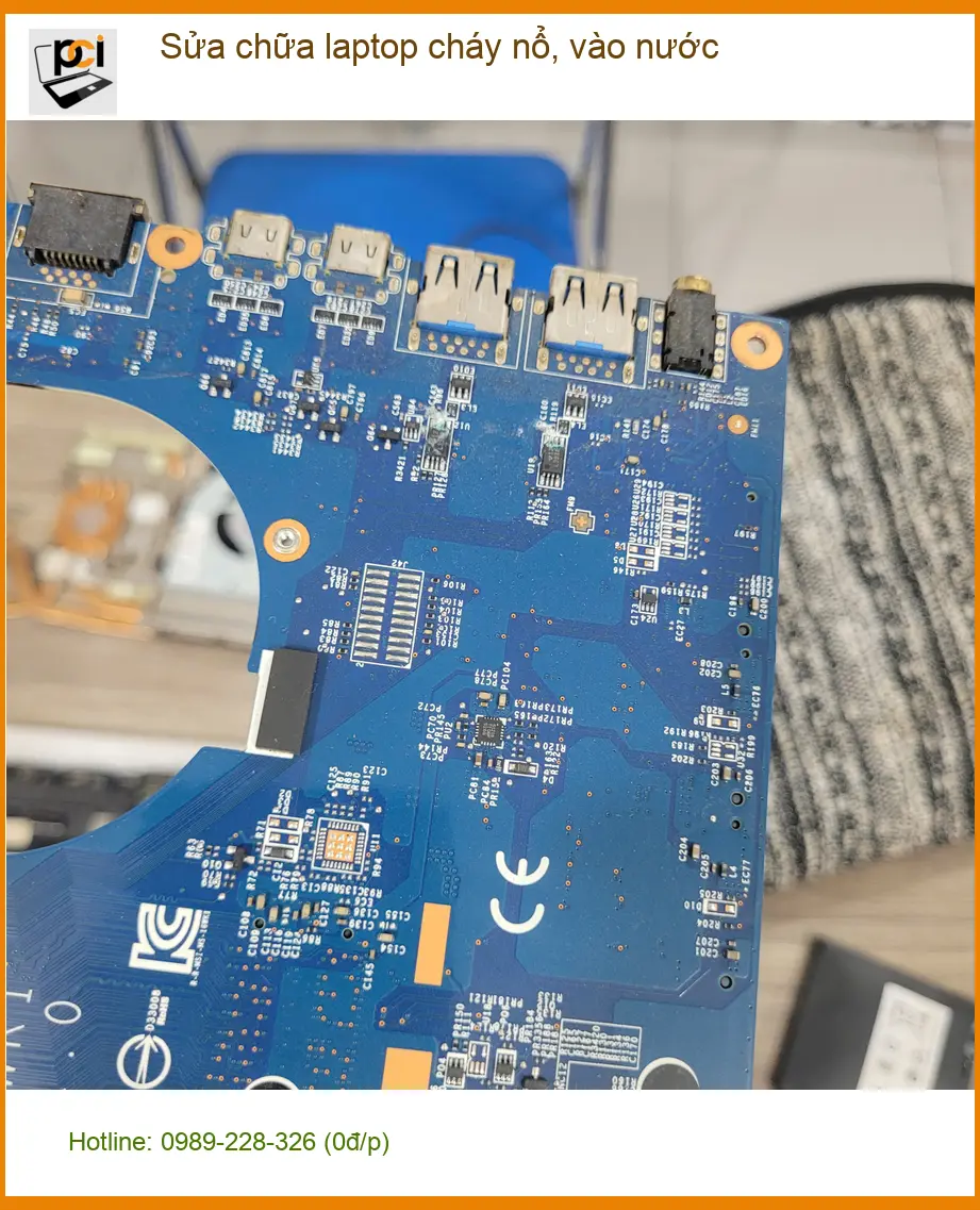 Trung tâm sửa laptop cháy nổ Quận Tân Bình lấy liền – Bác Lâm kế toán cứu máy