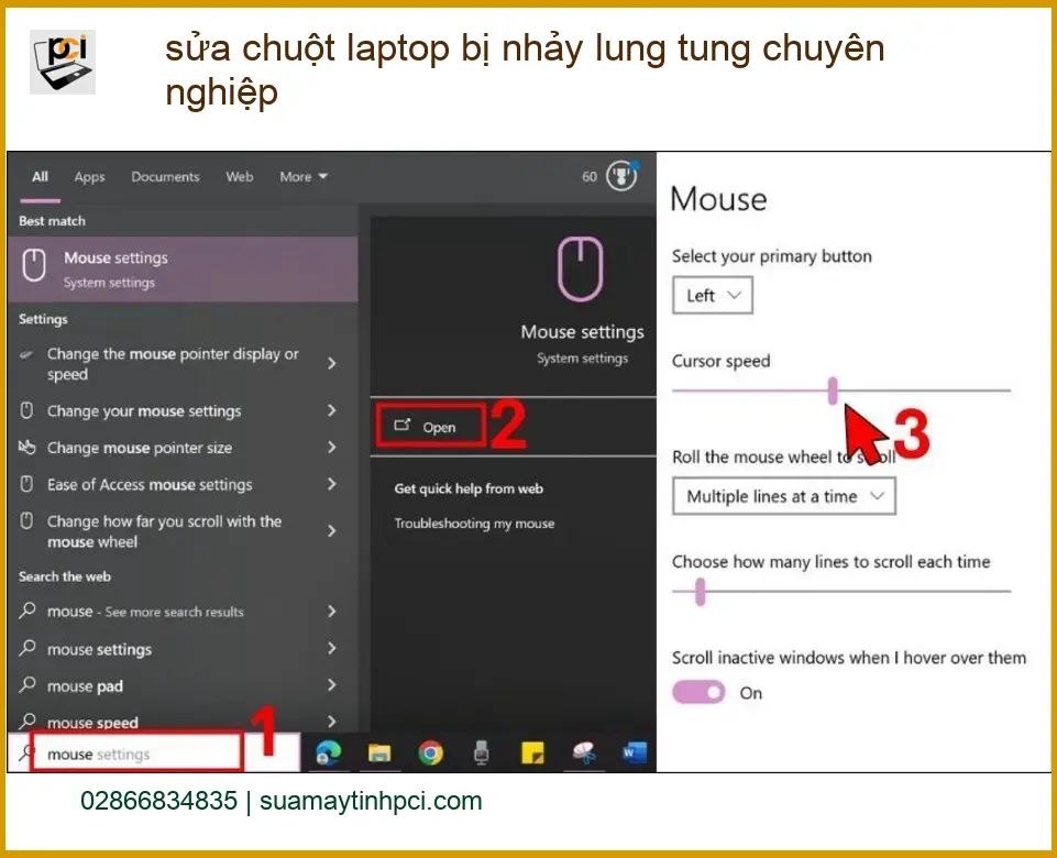 Sửa Laptop bị nhảy chuột lung tung – Trung tâm uy tín TPHCM