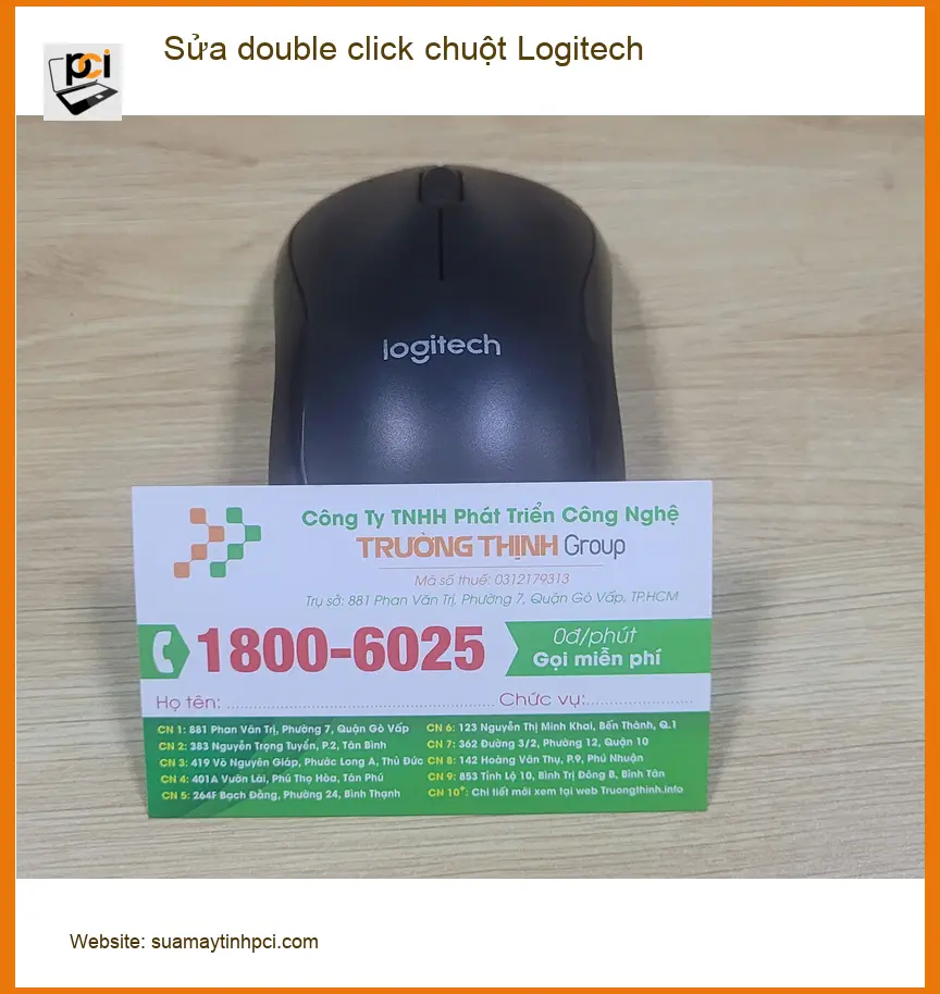 Trung tâm sửa double click chuột Logitech Quận Bình Tân - Anh Quang thợ máy review ảnh thực tế 1
