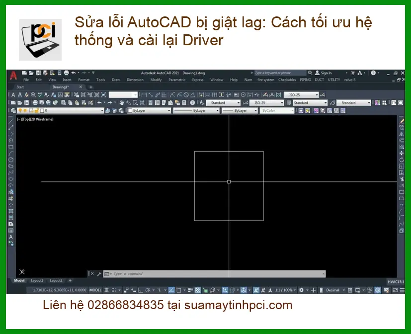 Sửa lỗi AutoCAD bị giật lag, treo máy – Địa chỉ trung tâm hỗ trợ gần đây