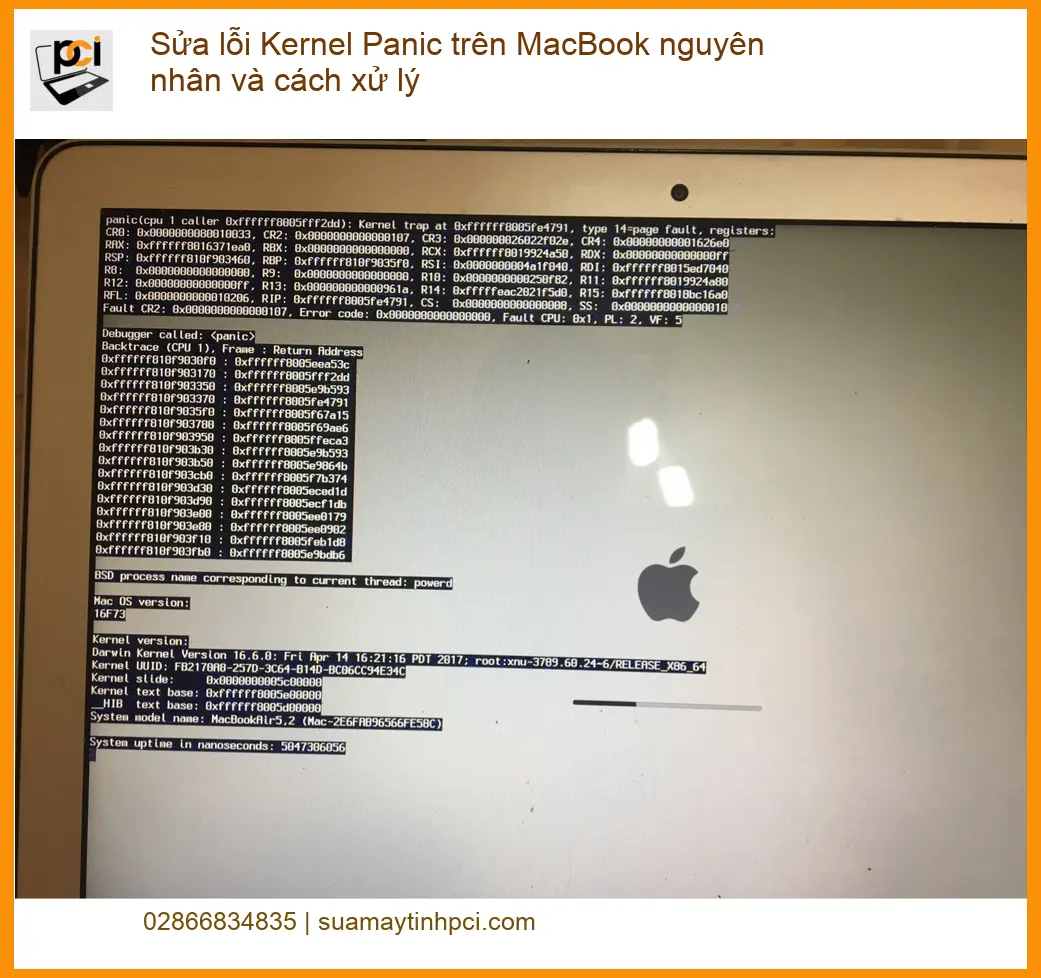 Macbook Sửa lỗi Kernel Panic nguyên nhân, cách xử lý – Trung tâm hỗ trợ gần đây