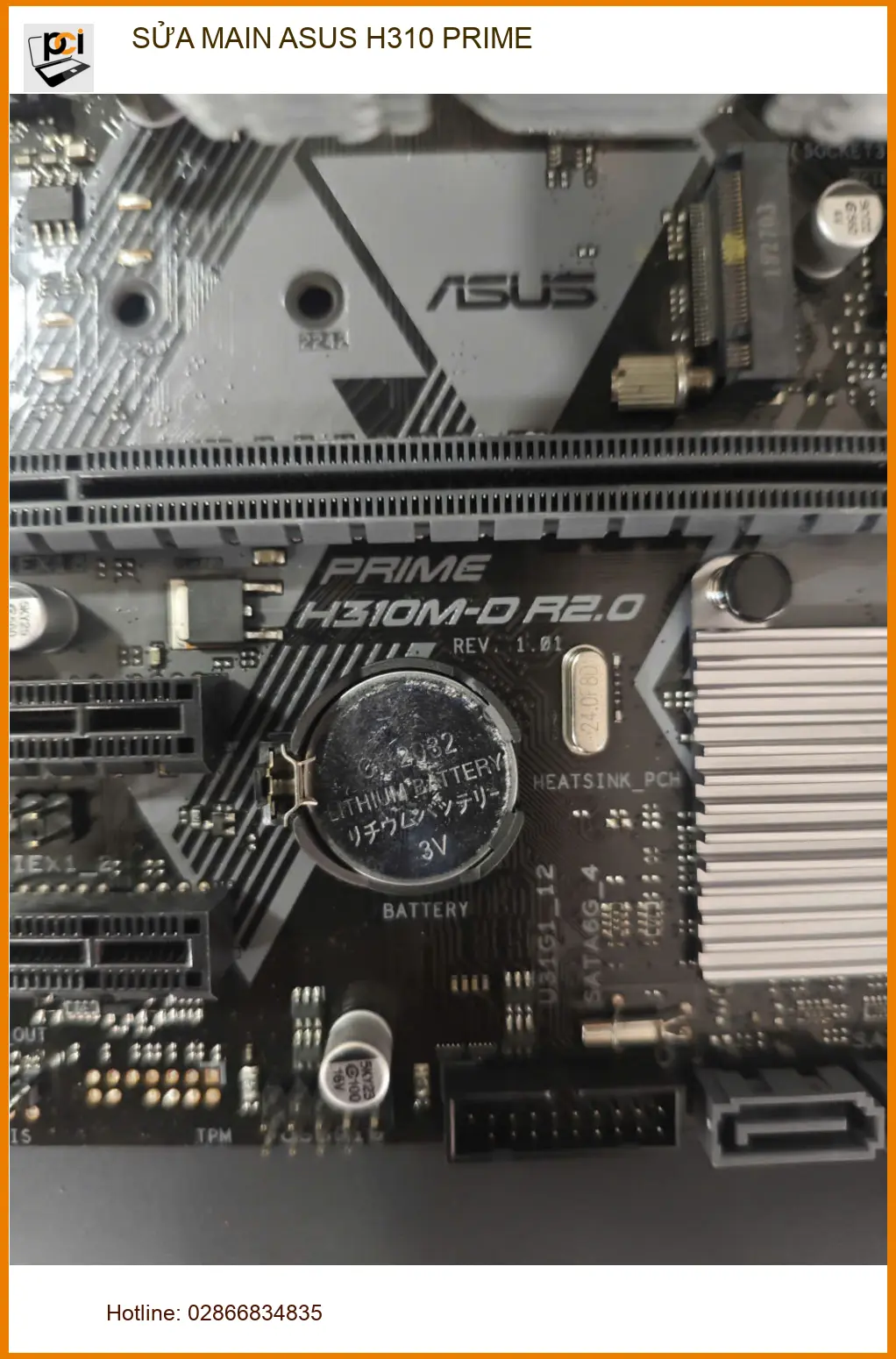 Trung tâm sửa main Asus H310 Prime Quận Tân Bình – Anh Khoa nhân viên IT cần gấp