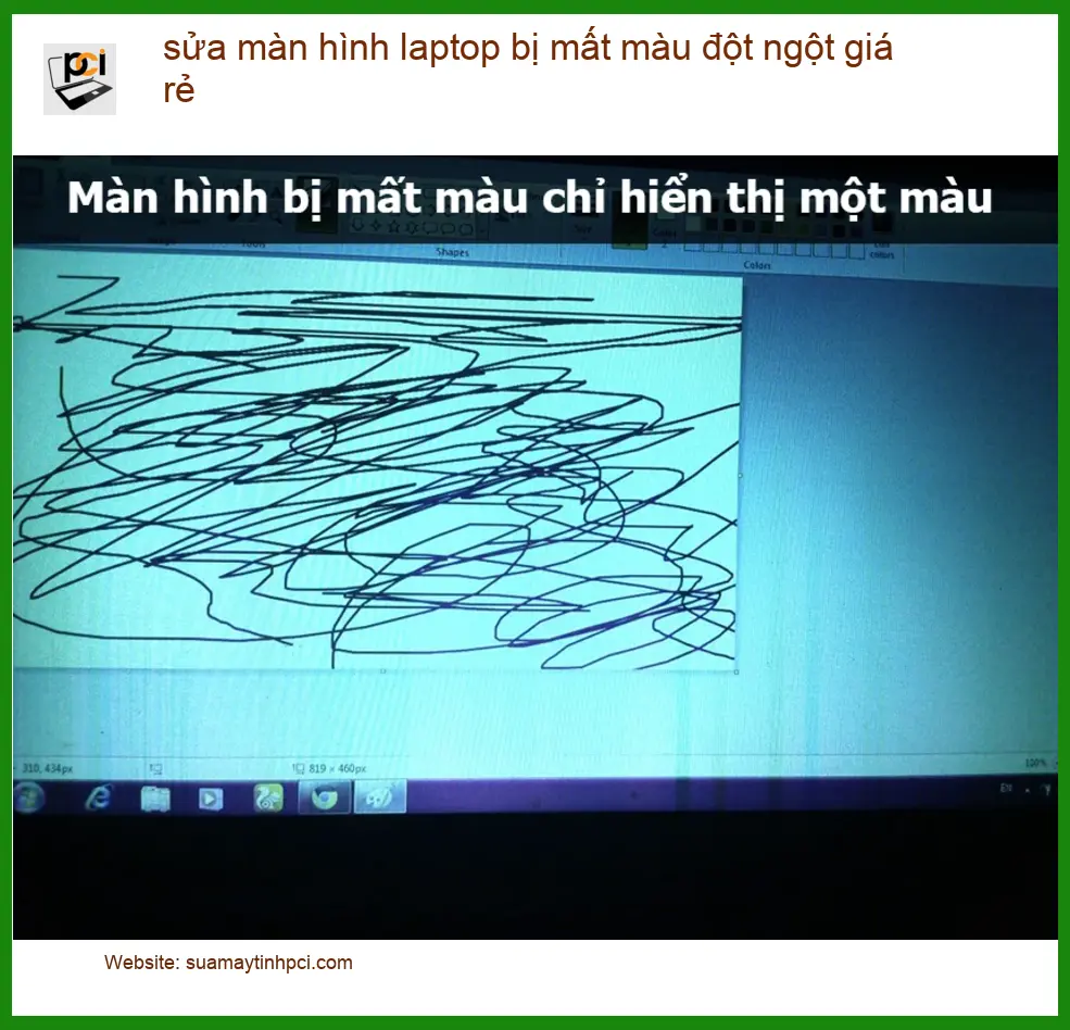 Sửa Laptop sửa màn hình laptop bị mất màu đột ngột giá rẻ – Địa chỉ gần đây