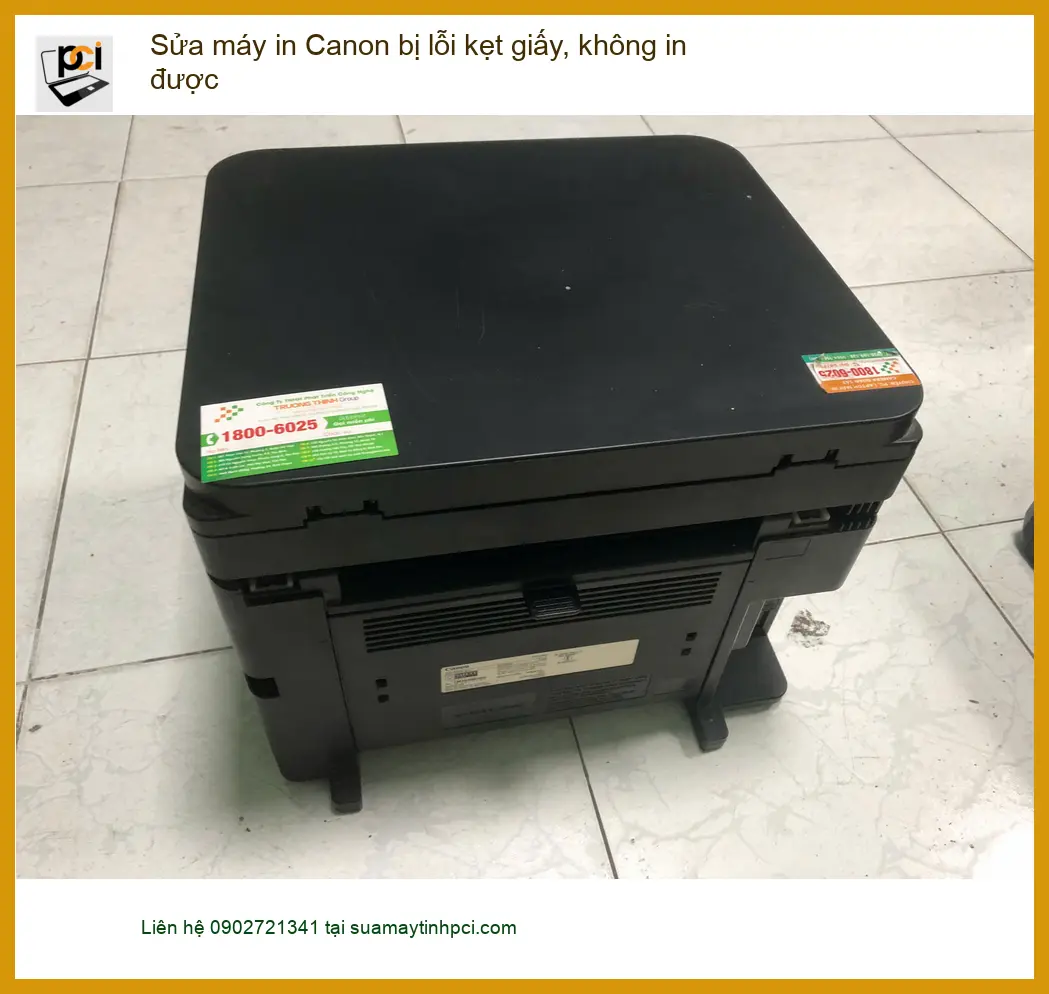Chị Thảo văn phòng ở Bình Tân review sửa máy in Canon kẹt giấy không in được