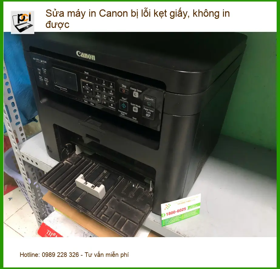 Chị Thảo văn phòng ở Bình Tân review sửa máy in Canon kẹt giấy không in được ảnh thực tế 1