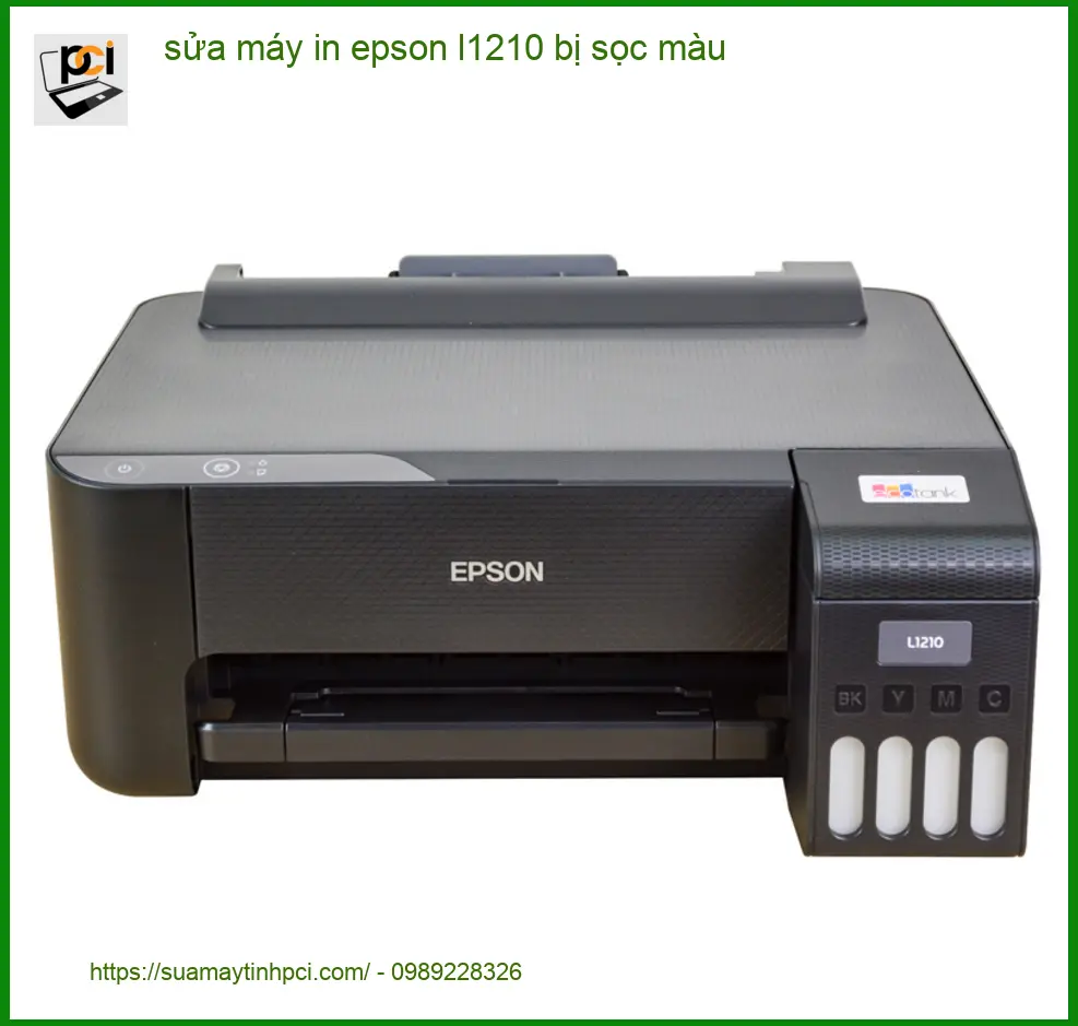 Sửa máy in Epson L1210 bị sọc màu – Địa chỉ trung tâm hỗ trợ nhanh TPHCM