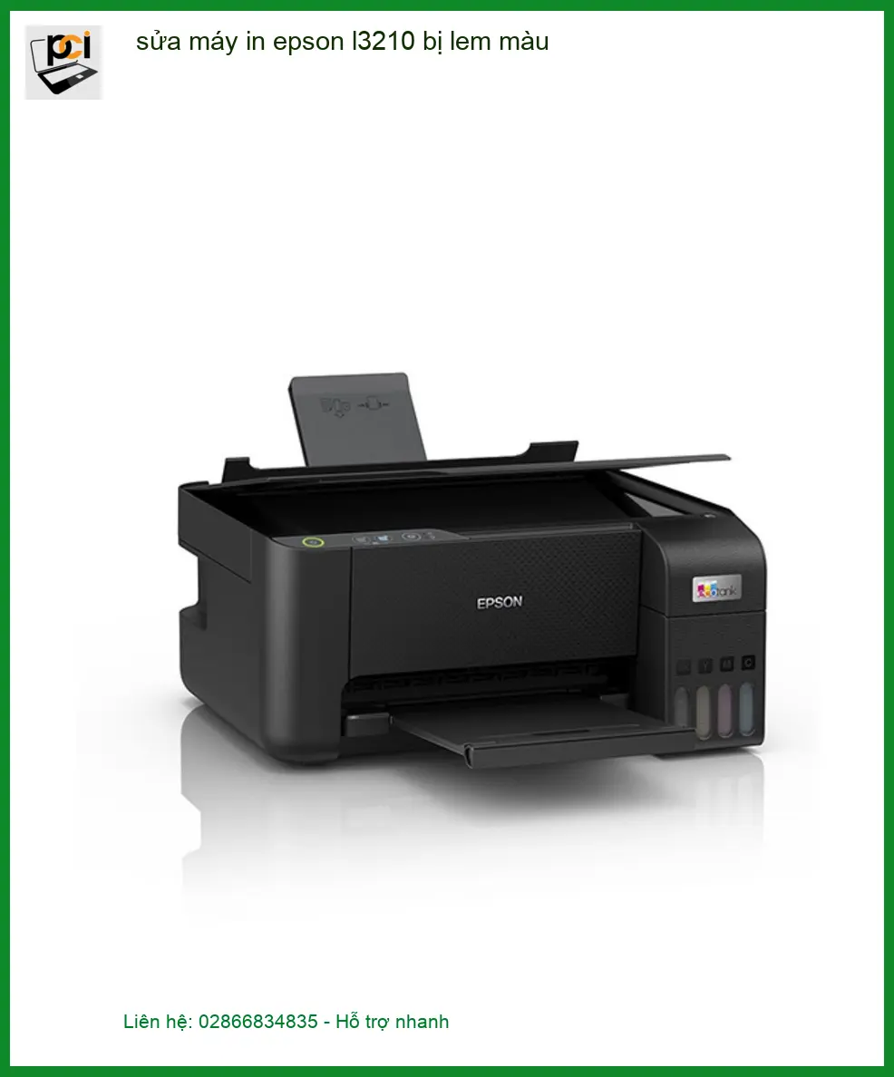 Sửa máy in Epson L3210 bị lem màu TPHCM – Trung tâm hỗ trợ nhanh