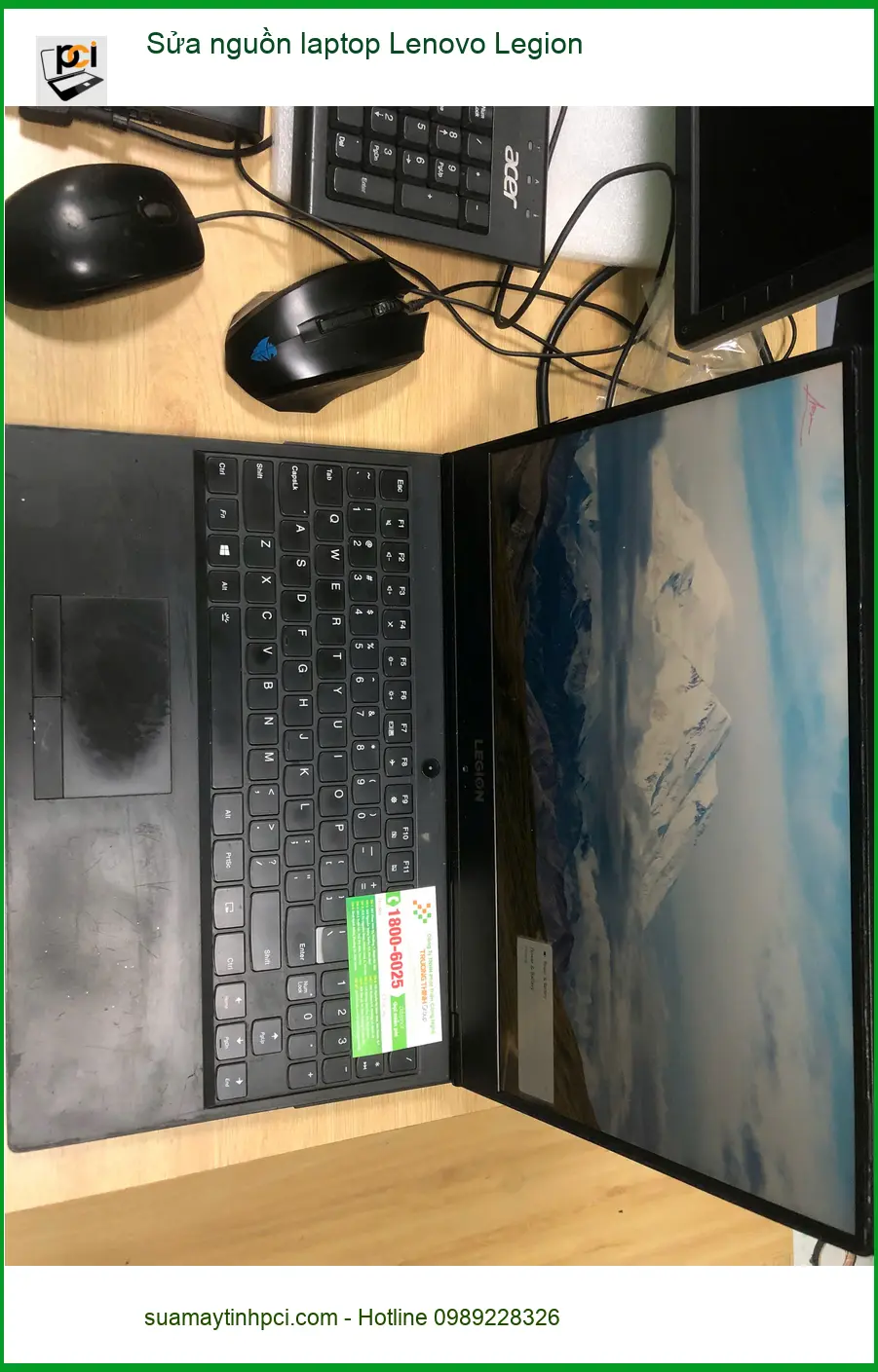 Trung tâm sửa nguồn laptop Lenovo Legion Quận Bình Tân - Anh Đức tìm địa chỉ ảnh thực tế 1