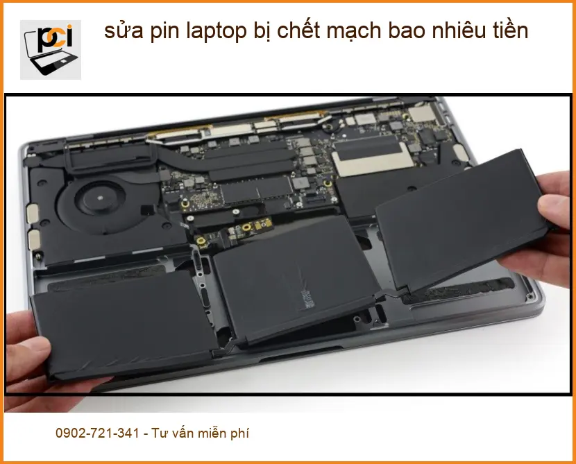 Sửa pin laptop chết mạch bao nhiêu tiền TPHCM – Cửa hàng uy tín