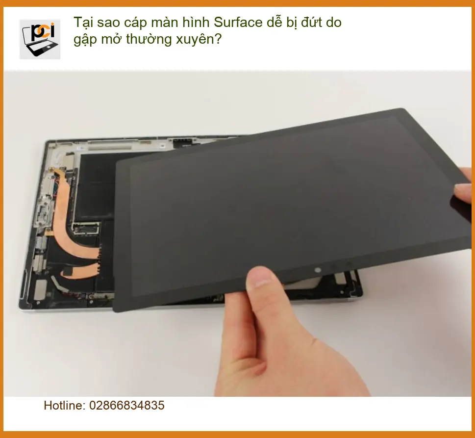 Tại sao cáp màn hình dễ đứt do gập mở? – Trung tâm sửa laptop uy tín TPHCM