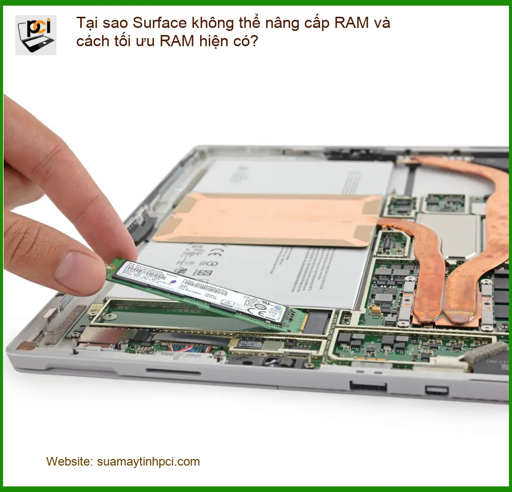 Tại sao không thể nâng cấp RAM và cách tối ưu hiện có? – Địa chỉ hỗ trợ