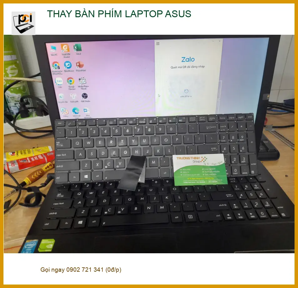 Chú Minh Khôi tìm chỗ thay bàn phím Laptop ASUS Quận Thủ Đức giá tốt