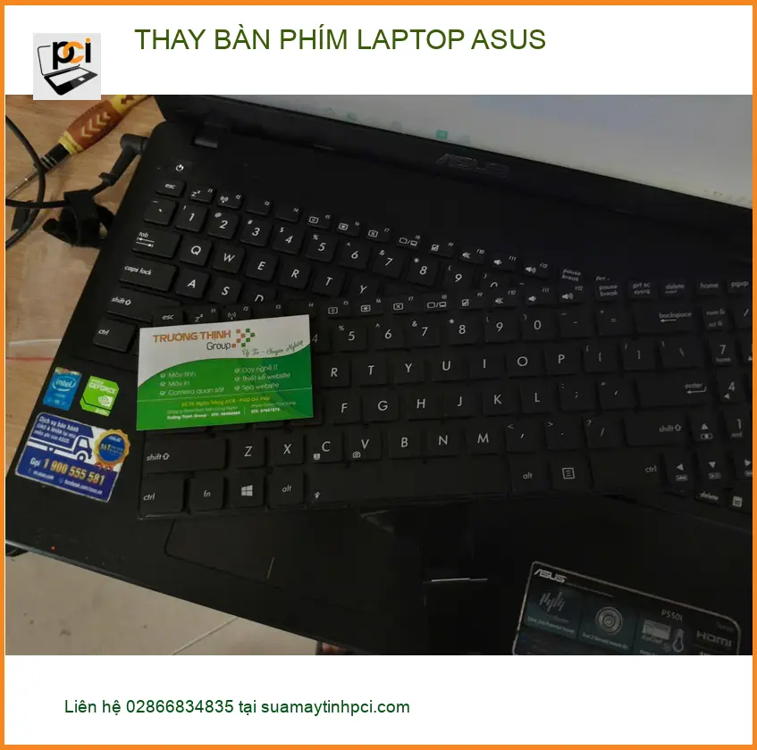 Chú Minh Khôi tìm chỗ thay bàn phím Laptop ASUS Quận Thủ Đức giá tốt ảnh thực tế 1