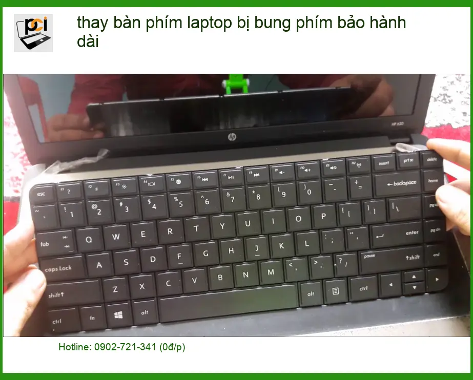 Sửa Laptop thay bàn phím laptop bị bung TPHCM – Địa điểm thay lấy liền uy tín
