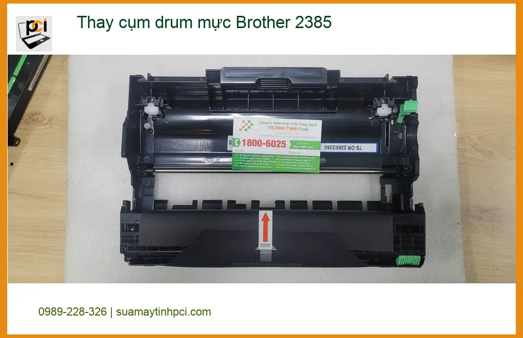 Dịch vụ thay cụm drum mực Brother 2385 Quận Bình Tân - Chú Phước an tâm về linh kiện ảnh thực tế 1