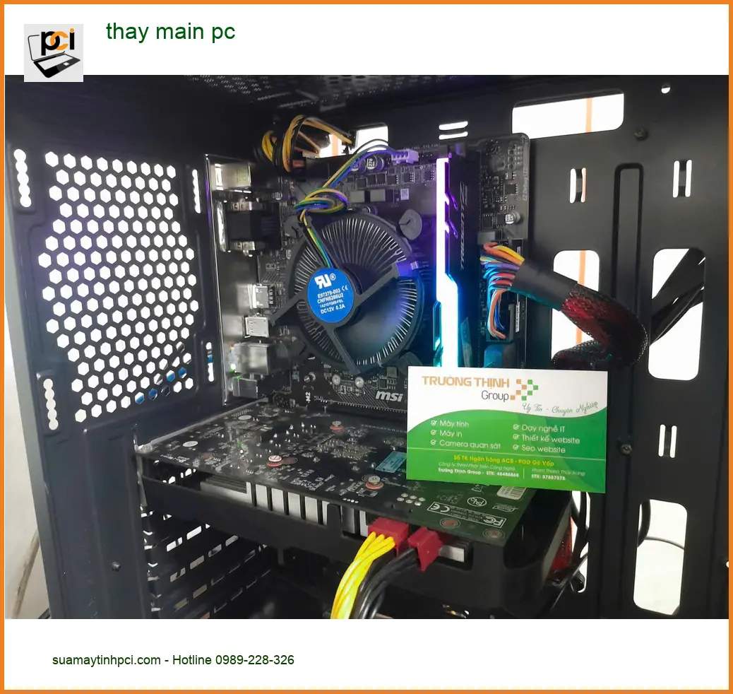 Anh Quang thợ game thay main PC Quận Thủ Đức – Giải pháp uy tín