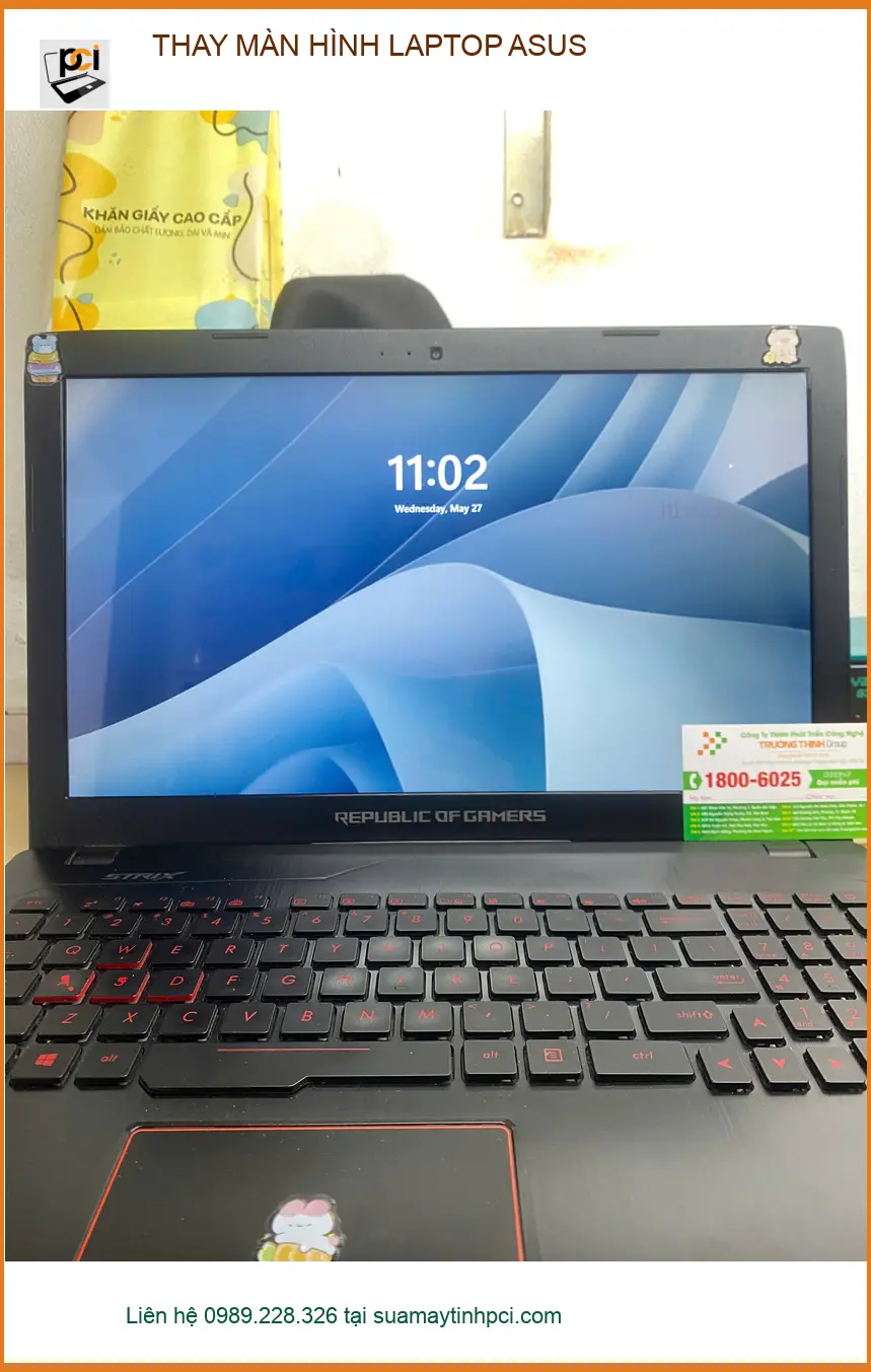Anh Quang quản lý kinh doanh thay màn hình laptop Asus Quận Gò Vấp