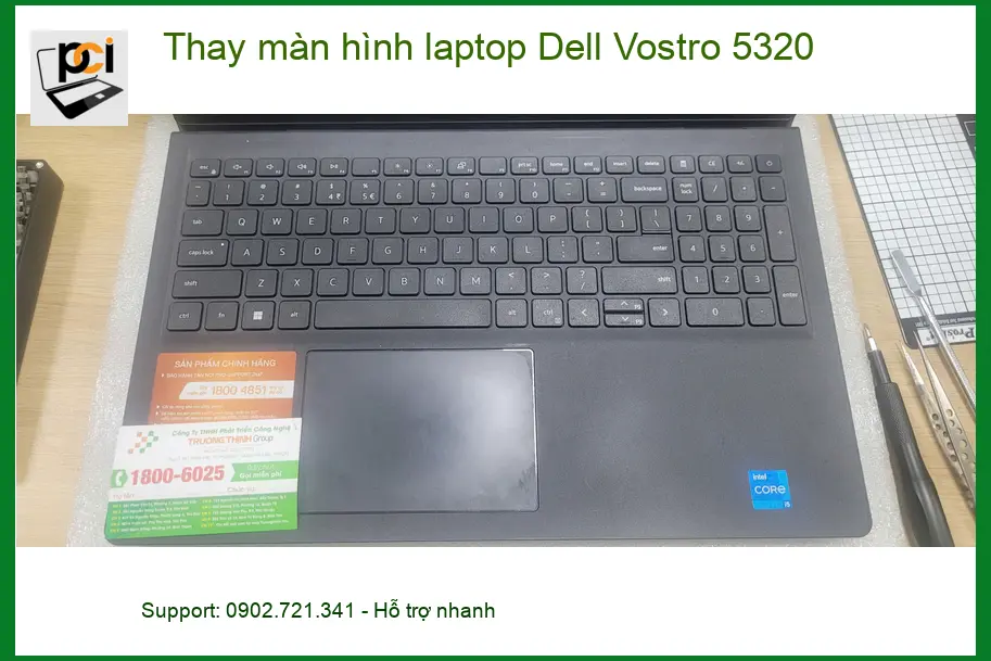 Cô Mai giáo viên review ca thay màn hình laptop Dell Vostro 5320 Quận Bình Tân