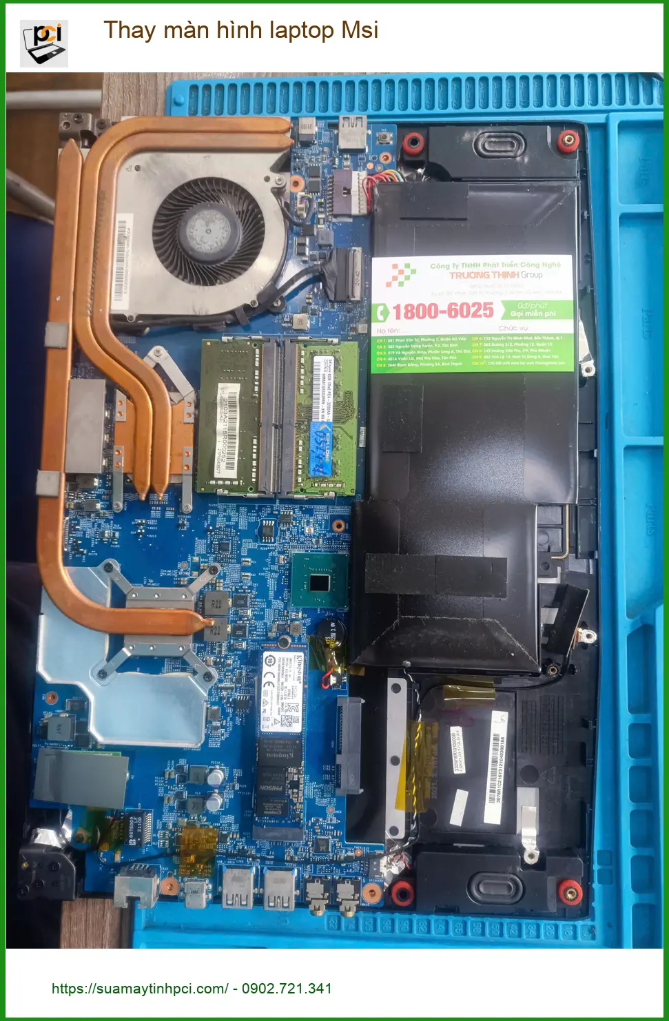Chú Minh tài xế công nghệ than thở thay màn hình laptop Msi Quận Tân Phú giá rẻ