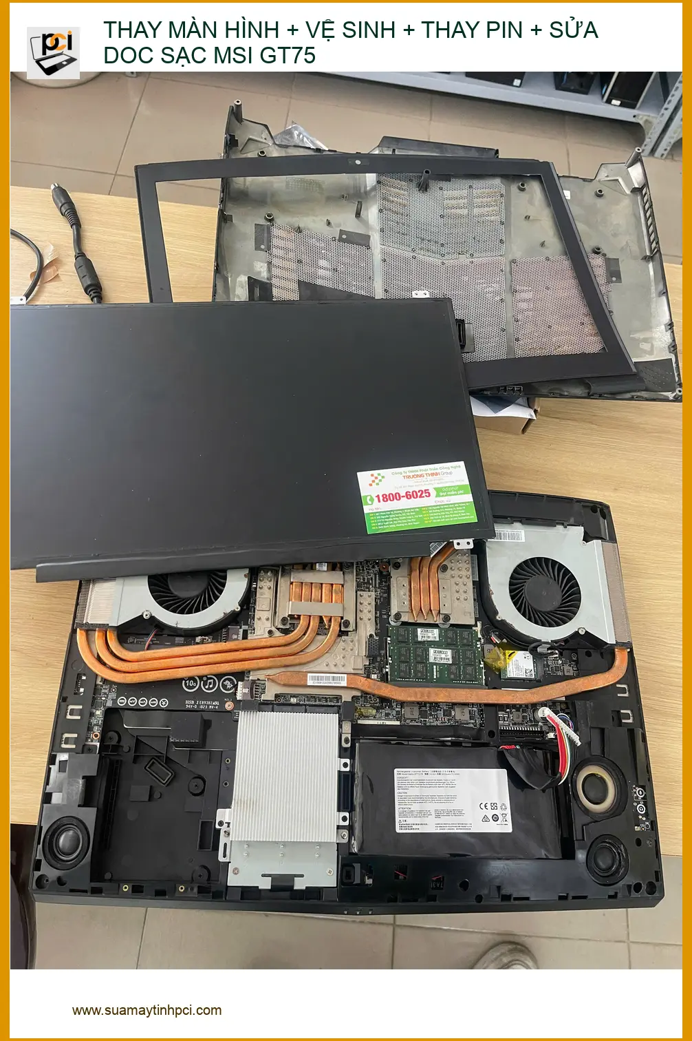 Chị Trâm review nơi thay màn hình MSI GT75 Quận Phú Nhuận uy tín. ảnh thực tế 1