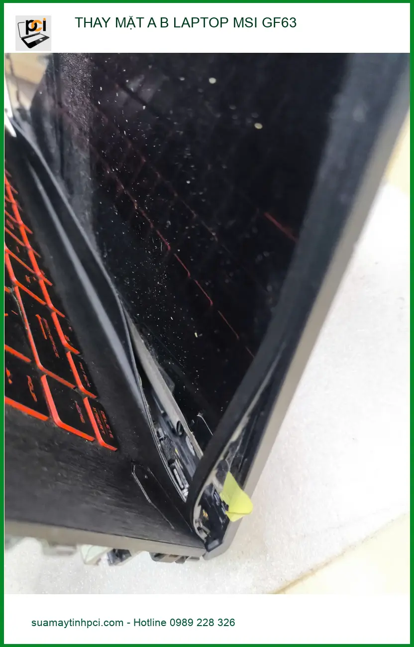 Địa điểm Thay mặt A laptop MSI GF63 Gò Vấp – Chị Thảo designer review