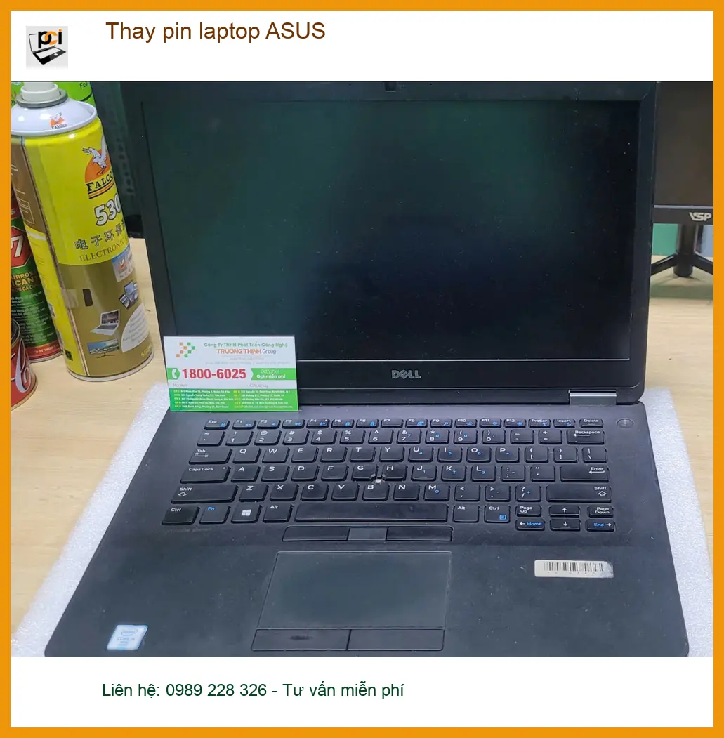 Anh Khang tìm tiệm thay pin laptop ASUS Quận Bình Tân uy tín lấy liền