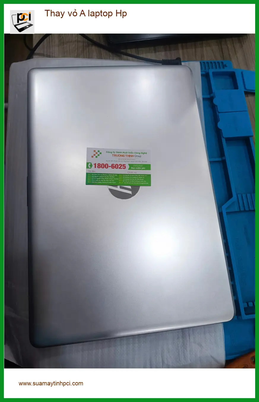 Anh Khánh nhân viên văn phòng - Trải nghiệm thay vỏ A laptop Hp Quận Tân Phú uy tín ảnh thực tế 1