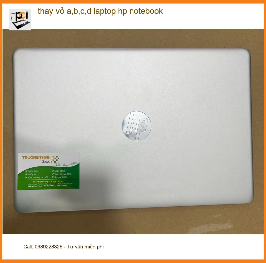 Anh Khoa hài lòng dịch vụ thay vỏ laptop HP notebook Quận Bình Thạnh ảnh thực tế 2
