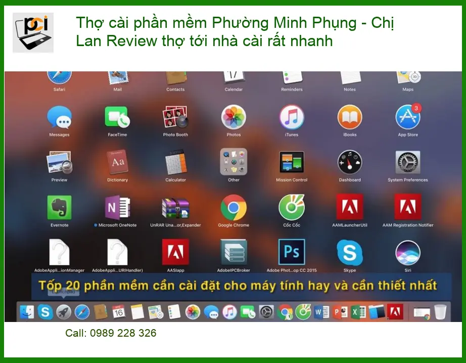 Laptop Thợ cài phần mềm Phường Minh Phụng – Chị Lan Review thợ tới nhà rất nhanh