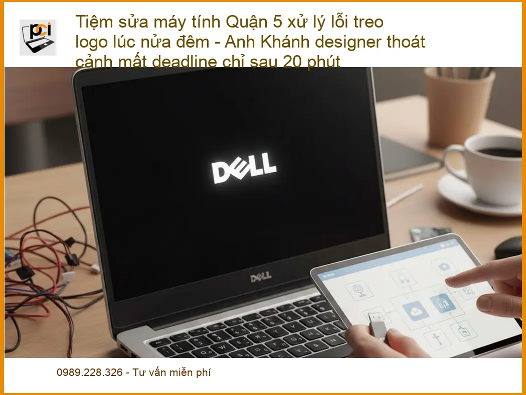 Sửa máy tính Tiệm sửa Quận 5 xử lý lỗi treo logo – Dịch vụ khắc phục tận nơi
