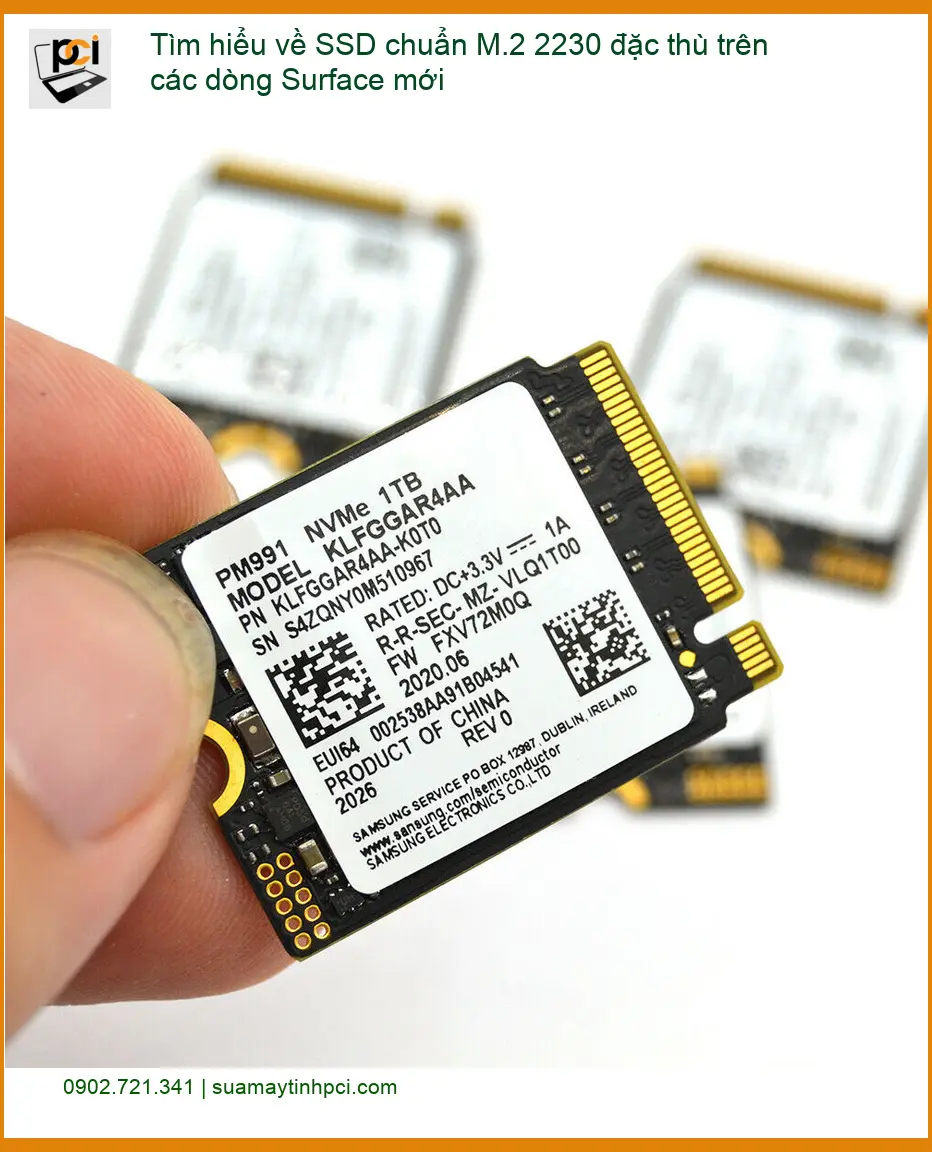Tìm hiểu về SSD M.2 2230 đặc thù – Tư vấn chuyên gia PCI